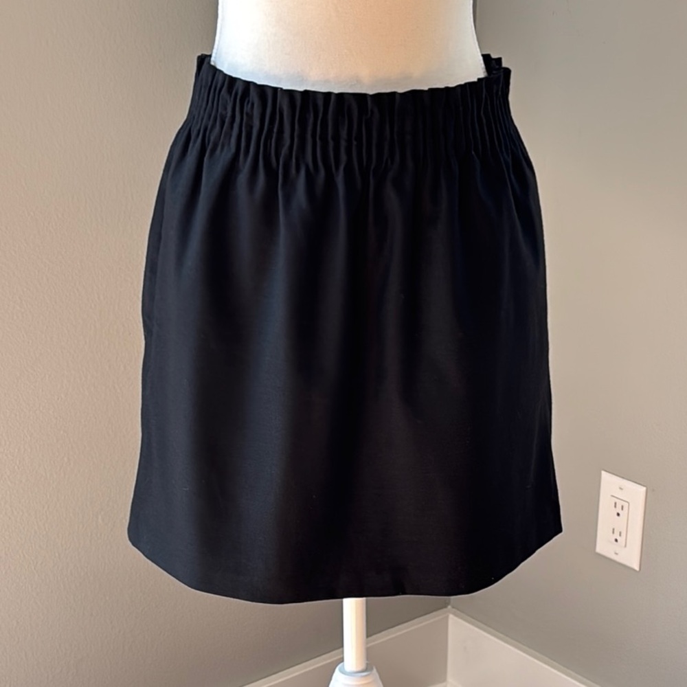 J. Crew Black Mini Skirt Sleek and Stylish